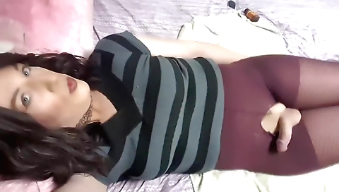 Masive cock like unreal in her mouth