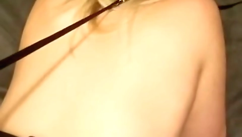 Sexy blonde's sexy hole with her dildo