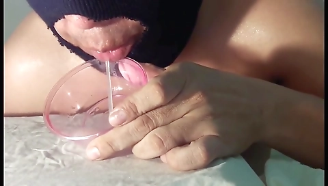 Three latina sluts gangbang and fuck a guy in a video