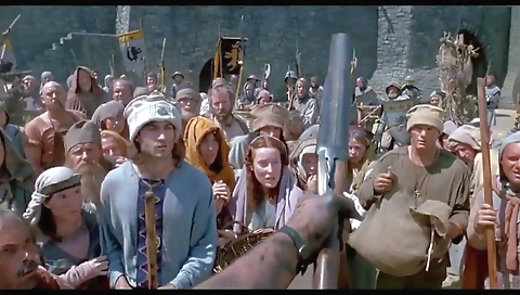 Busty transphile gets fucked in her mouth and asshole