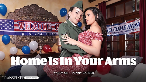 Busty mature shemale fucks mature shemale and fucking her!