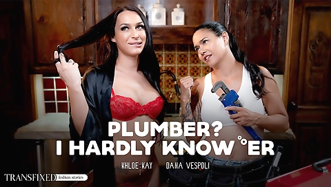 Mature shemale with large boobs gets her ass fucked