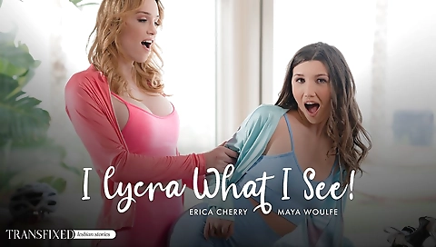 Busty brunette shemale fucked with his dick on the bed