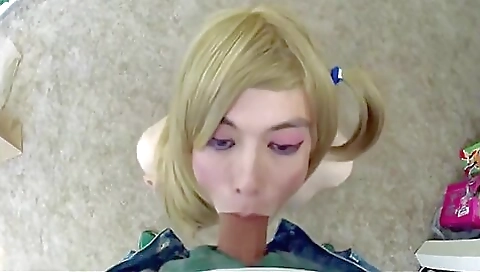 Shemal pursestow sleeki responsible fucking