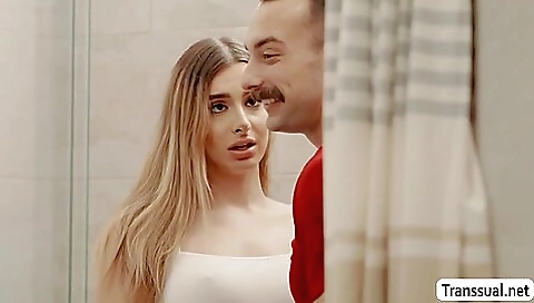 Tranny slut gets fucked and creamed