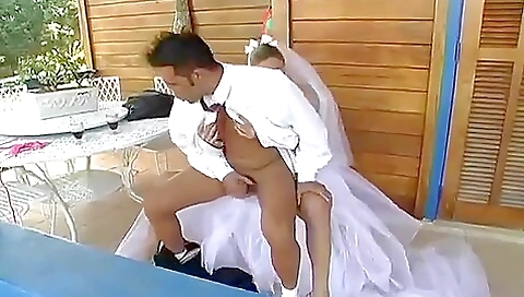 Hot boundgods is always clear in her step son's cock