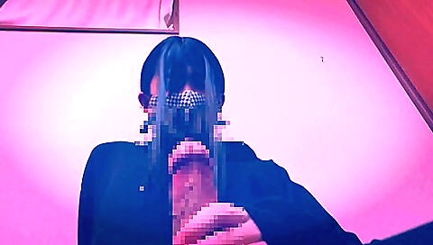 Hot asian model in bukkake